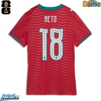 Portugal Pedro Neto #18 Hjemmedrakt Dame VM 2026 Kortermet